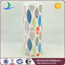 Bunte chinesische Vase, chinesische Dolomit Vase